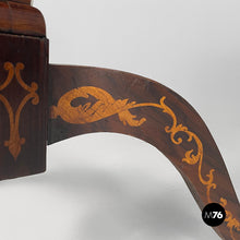 Carica l'immagine nel visualizzatore di Gallery, Inlaid wooden dining table, mid-1800s
