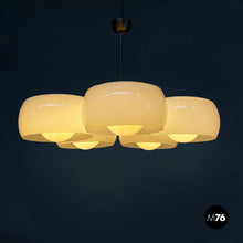 Carica l&#39;immagine nel visualizzatore di Gallery, Chandelier Pentaclinio by Vico Magistretti for Artemide, 1970s
