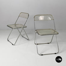 Charger l&#39;image dans la galerie, Chairs Plia by Giancarlo Piretti for Anonima Castelli, 1970s
