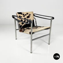 画像をギャラリービューアに読み込む, Armchair LC1 by Le Corbusier Pierre Jeanneret and Charlotte Perriand for Cassina, 1970s
