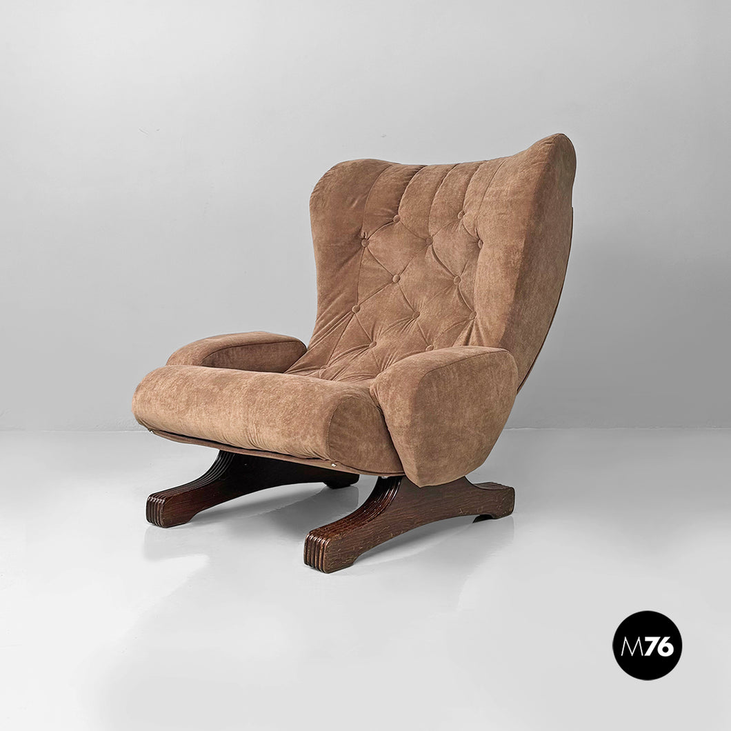 Armchair by Guido Bonzanini for Tecnosalotti, 1970s