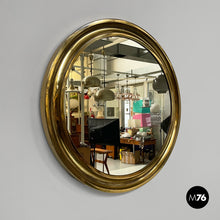 Load image into Gallery viewer, Wall mirror in brass, 1950s
