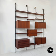 Load image into Gallery viewer, Bookcase series Selex for Industria Mobili Barovero, 1960s
