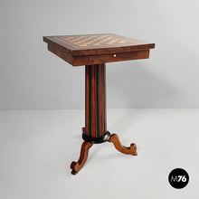 Load image into Gallery viewer, Wooden chessboard table, 1930s

