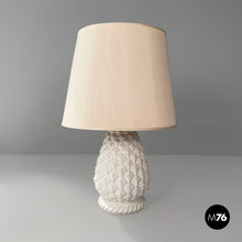 Charger l'image dans la galerie, Table lamp in white ceramic , 1970s
