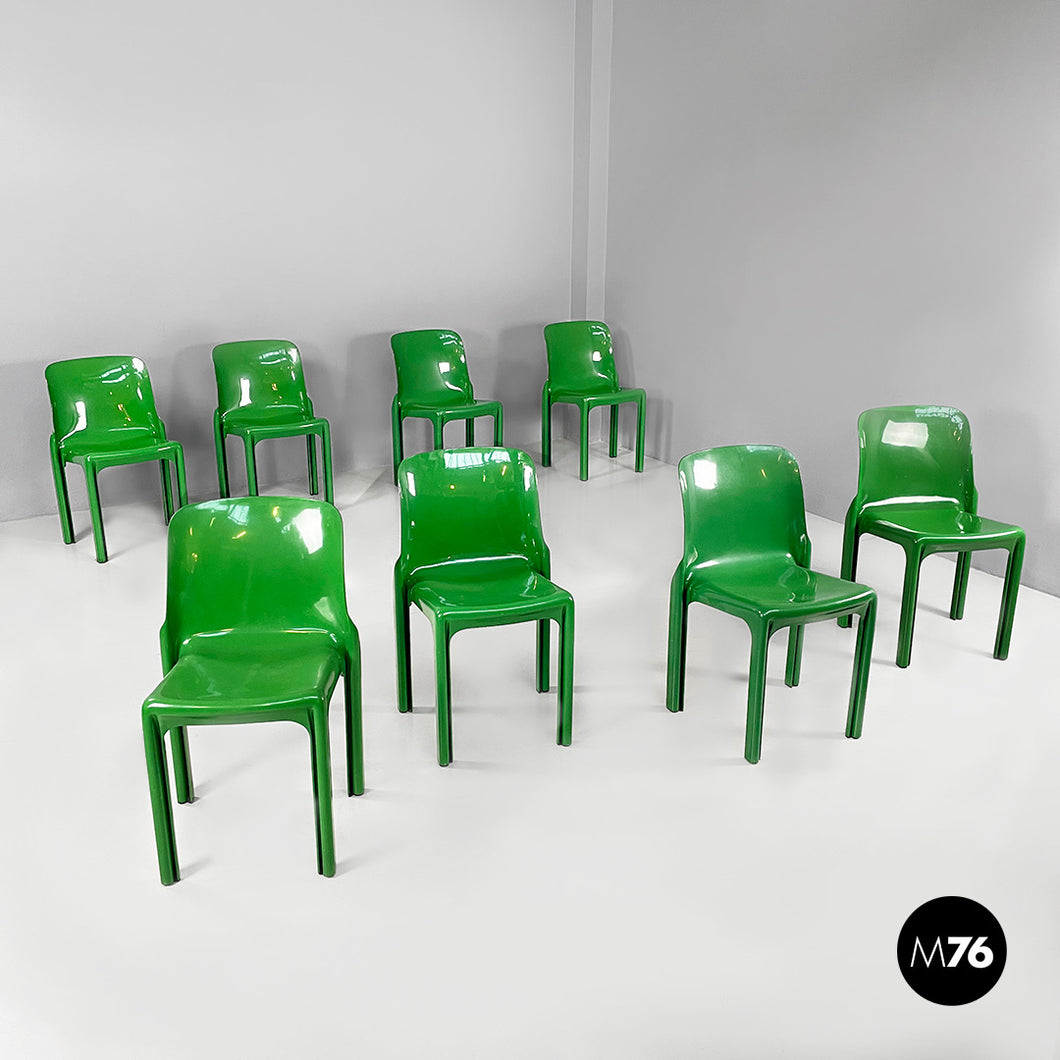 Chairs Selene by Vico Magistretti for Artemide, 1960s