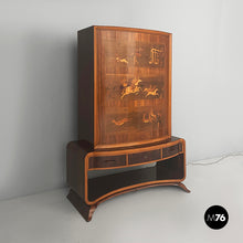 将图片加载到图库查看器，Bar cabinet in wood, 1930s
