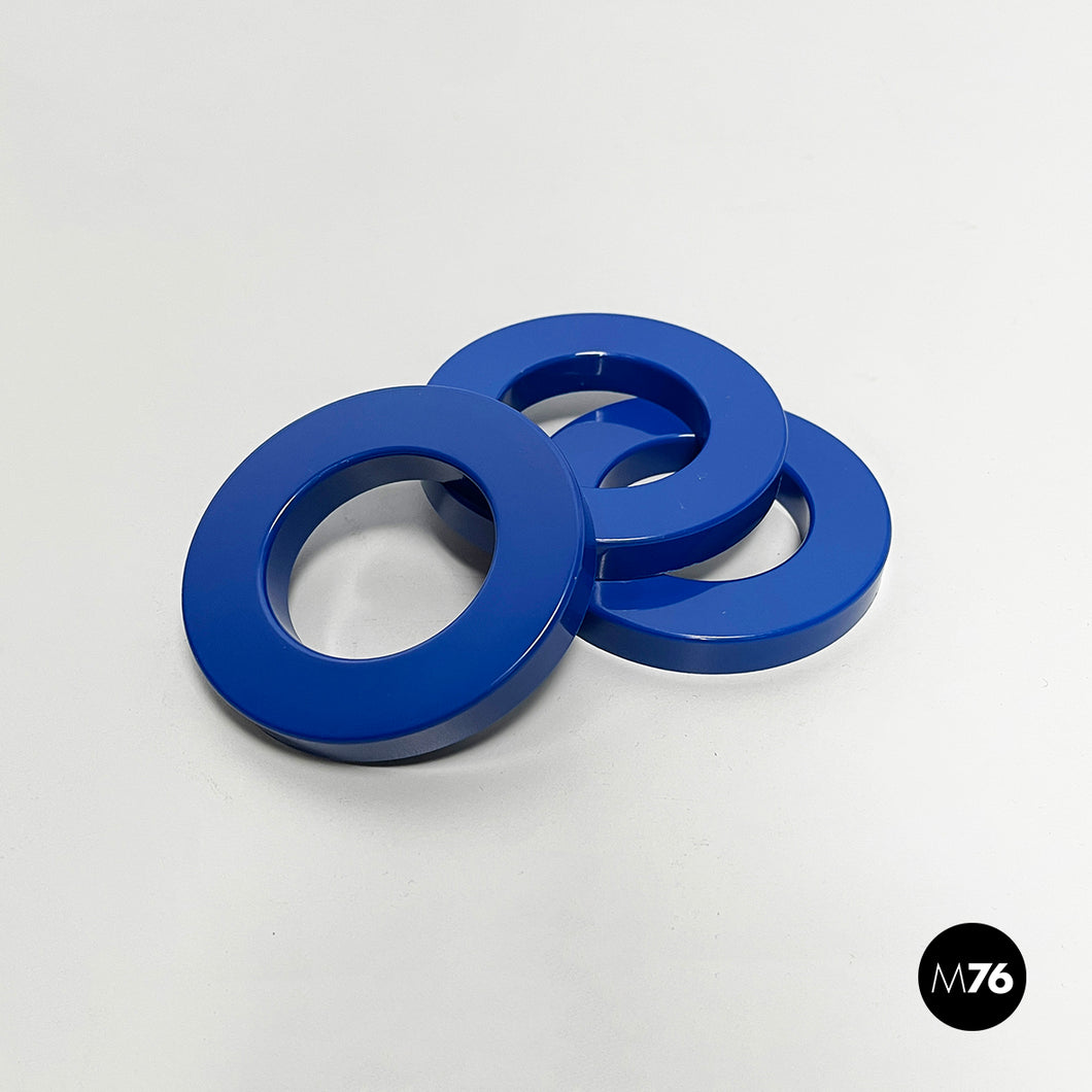 Blue rings for the perpetual wall calendar by Ring A Date, 2020s