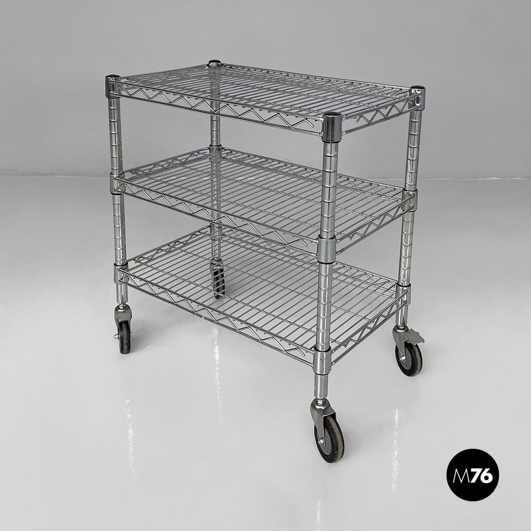 Cart in steel, 2000s