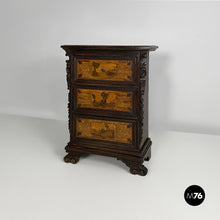 Charger l'image dans la galerie, Bergamo bedside table, 1800s
