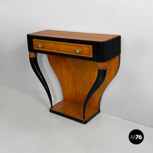 Console in wood, 1930s