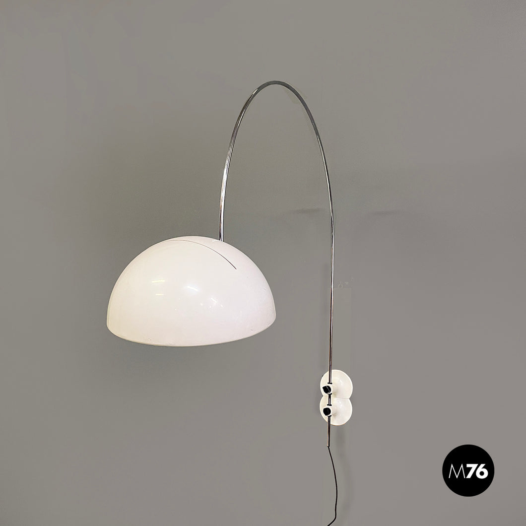 Adjustable wall lamp Coupé 1159 by Joe Colombo for O-Luce, 1970s