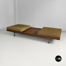 将图片加载到图库查看器，Wooden daybed with two cushions, 1930s
