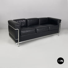 画像をギャラリービューアに読み込む, Sofa LC2 by Le Corbusier, Jeanneret and Perriand for Cassina, 1980s
