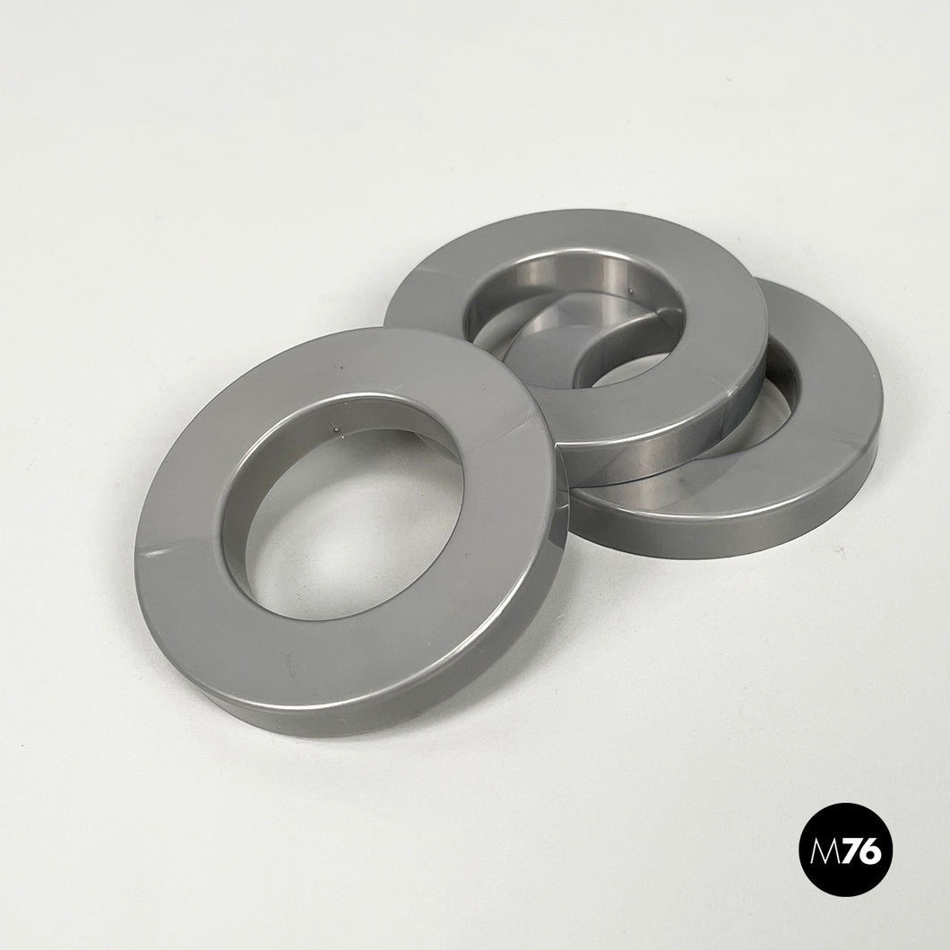 Silver gray rings for the perpetual wall calendar by Ring A Date, 2020s