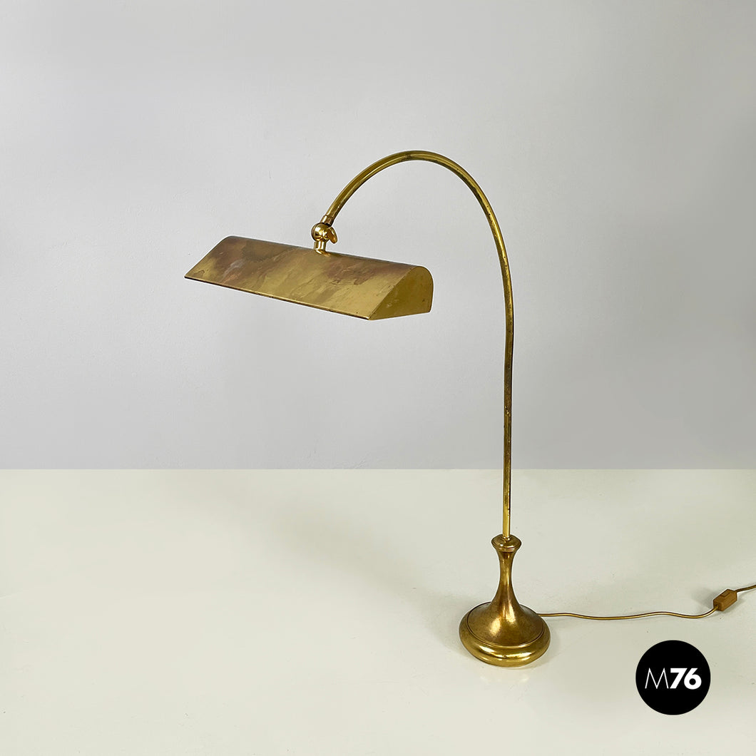 Adjustable table lamp in brass, 1920s