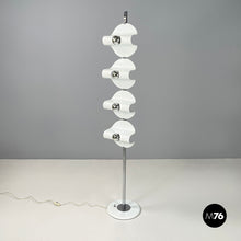 Load image into Gallery viewer, Floor lamp in white metal, 1970s
