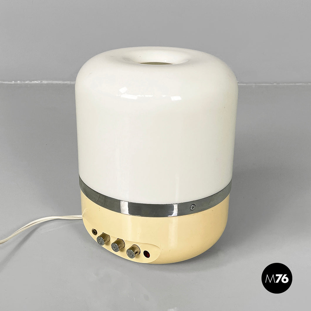 Radio table lamp by Adriano Rampoldi for Europhon, 1970s