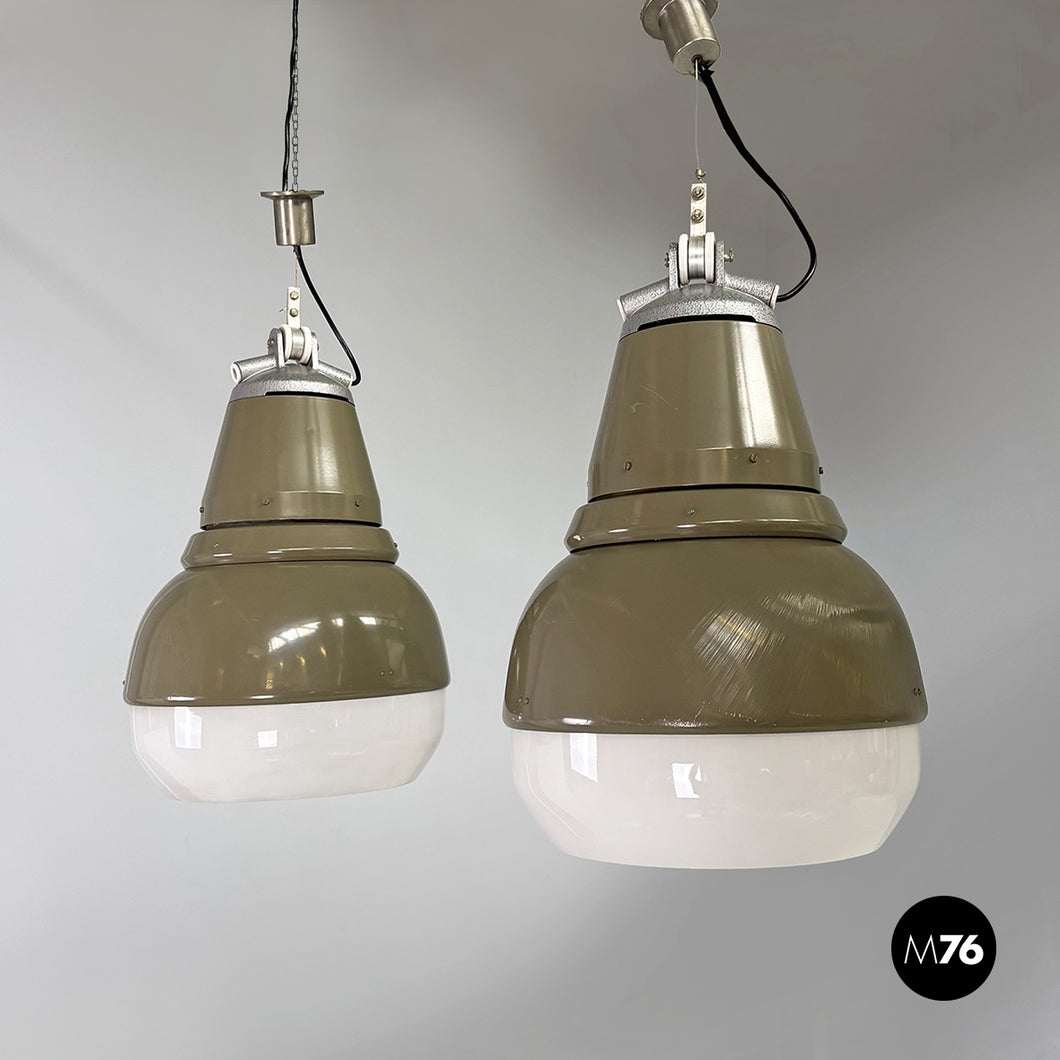 Chandeliers Genova 4053 by Oscar Torlasco for Fabbrica Apparecchi Illuminazione Greco, 1960s