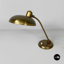 Charger l&#39;image dans la galerie, Table lamp in brass, 1950s
