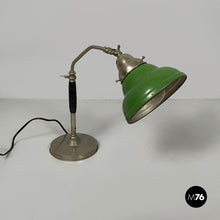 Load image into Gallery viewer, Ministerial table lamp in metal, 1930s
