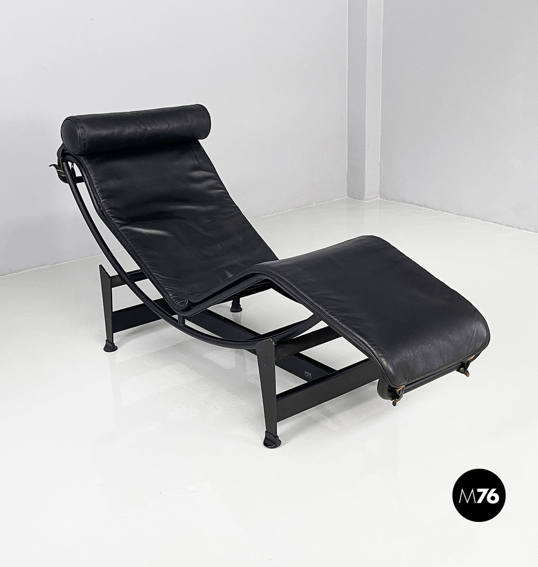 Chaise longue LC4 by Le Corbusier, Pierre Jeanneret and Charlotte Perriand for Cassina, 1980s