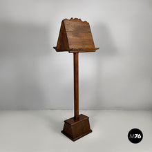 Carica l'immagine nel visualizzatore di Gallery, Bookstand in wood, 1930s
