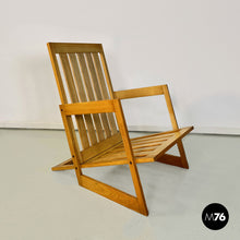 Load image into Gallery viewer, Wooden armchair, 1980s
