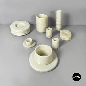 Tableware set by Angelo Mangiarotti, 1970s