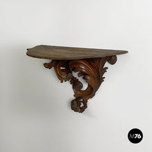 Load image into Gallery viewer, Wall shelf in wood, 1930s

