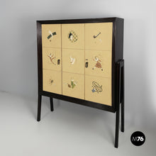 将图片加载到图库查看器，Wooden bar cabinet, 1950s
