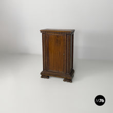 Carica l'immagine nel visualizzatore di Gallery, Wooden bedside cabinet, 1800s
