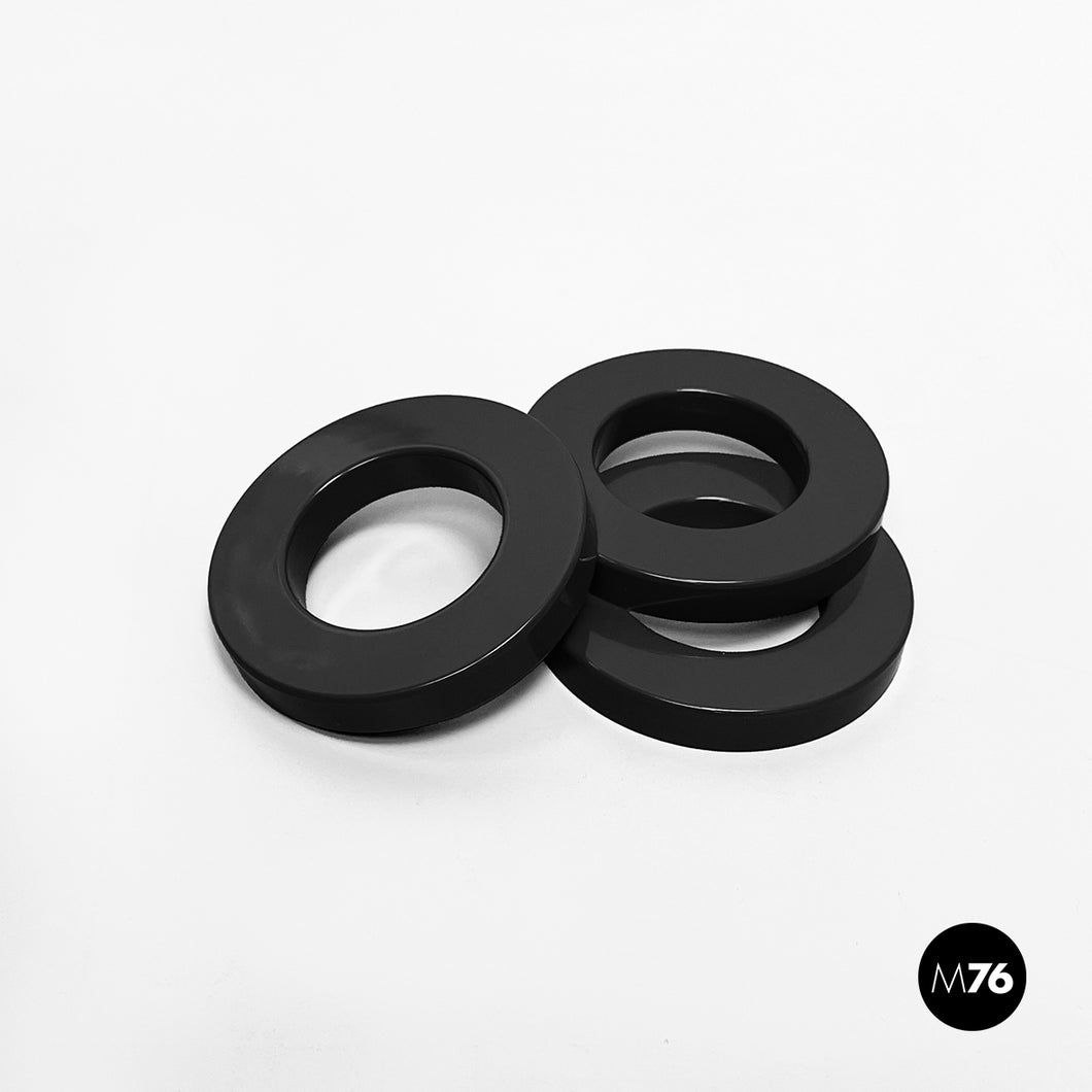 Black rings for the perpetual wall calendar by Ring A Date, 2020s