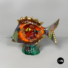 将图片加载到图库查看器，Ceramic fish-shaped sculpture, 1950s
