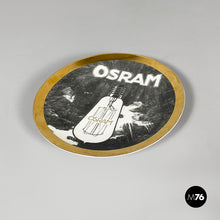 将图片加载到图库查看器，Decorative plate Osram by Fornasetti, 1970s
