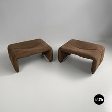Charger l'image dans la galerie, Poufs Coronado by Afra Tobia Scarpa for B&amp;B, 1970s
