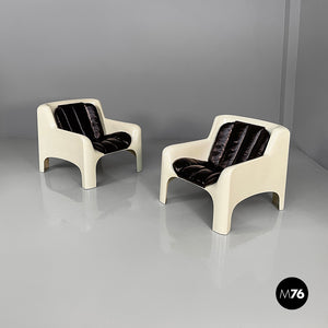 Armchairs Gaia by Carlo Bartoli for Arflex, 1970s