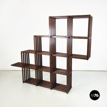 Load image into Gallery viewer, Wooden folding bookcase by Pool Shop, 1980s
