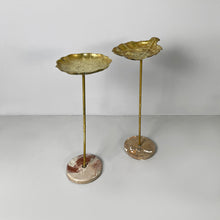 将图片加载到图库查看器，Ashtrays in brass and marble, 1950s

