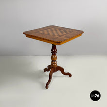 Carica l'immagine nel visualizzatore di Gallery, Wooden chessboard table, 1930s

