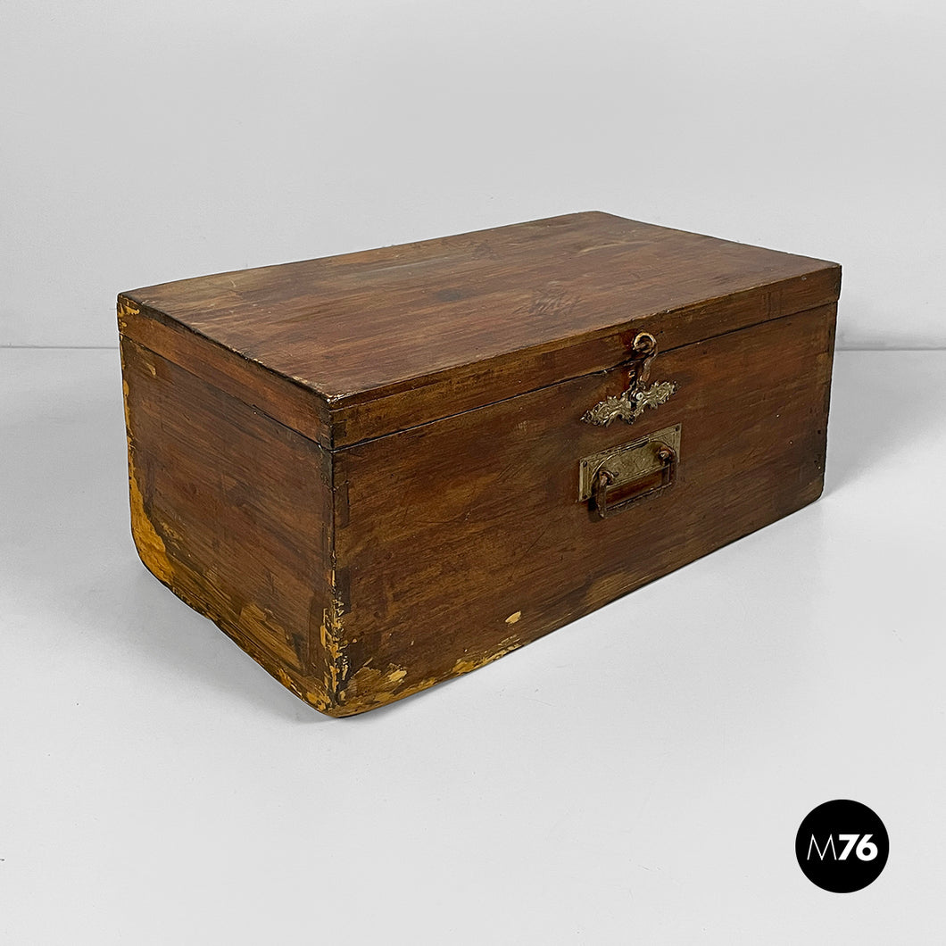 Box in wood, 1950s