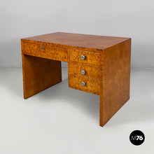 Load image into Gallery viewer, Desk in wood and steel, 1930s
