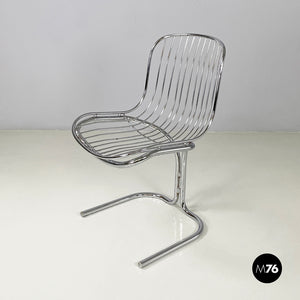 Chair in metal, 1970s