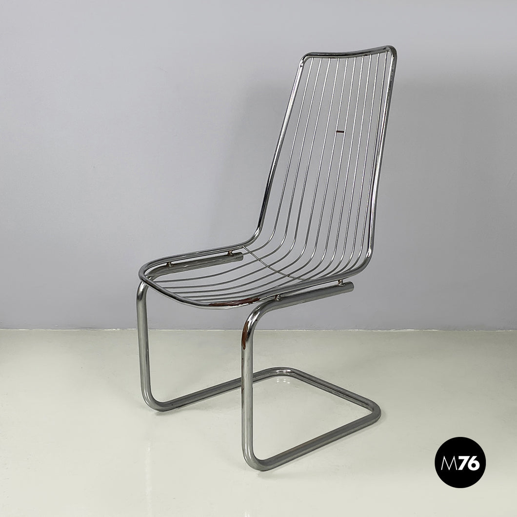 Chair in metal, 1970s