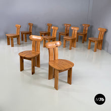 Carica l&#39;immagine nel visualizzatore di Gallery, Chairs by Mario Marenco for Mobilgirgi, 1970s
