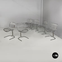 将图片加载到图库查看器，Chairs in steel, 1970s
