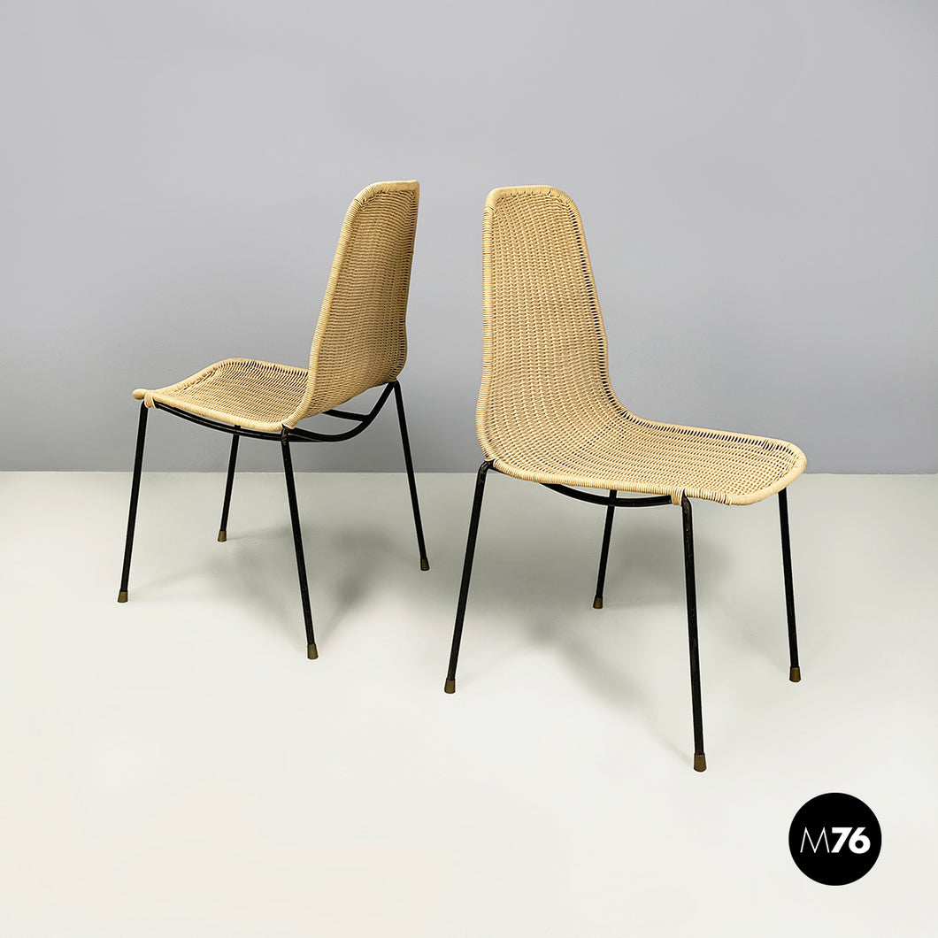 Chairs Du 40 by Gastone Rinaldi for Rima, 1960s