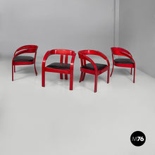 Load image into Gallery viewer, Chairs Elisa by Giovanni Battista Bassi for Poltronova, 1970s
