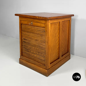 Archive cabinet in wood, 1940s