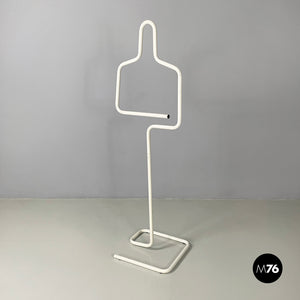 White metal valet stand by Gieffe, 1970s